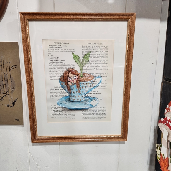 Whimsical Teacup Art Print - Picture 3 of 3